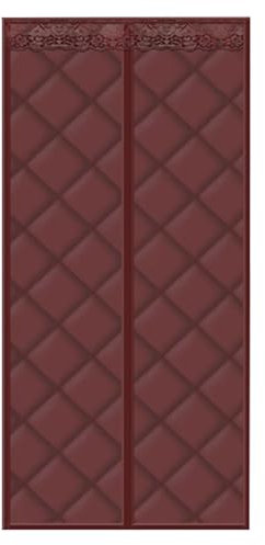 DSFHVBDD Türvorhang Kälteschutz Schwer, Magnet Wärmeschutzvorhang für Türen, Kälteschutzvorhang Outdoor, für Thermovorhang Haustür Winter, Balkontüren, Kellertüren, Wohnzimmer