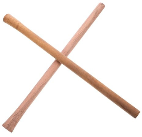 LIOOBO 2Pcs Hardwood Wooden Handles for Shovels and Hoes 50 Length Durable Replacement Handles for Landscaping and Gardening Tools