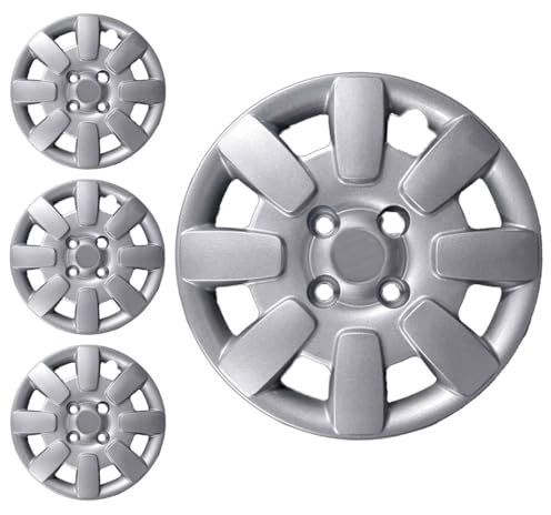 SERIE 4 BORCHIE - 4 COPRICERCHI COPPE RUOTA 13 PER FIAT PANDA 10->