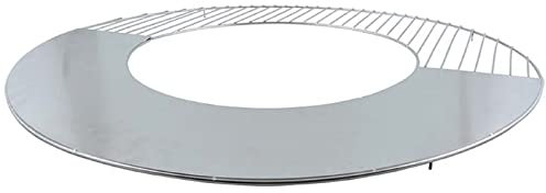 degawo Feuer-Rost Grill Ø62 cm - Carbonstahl, für 60 cm Feuerschalen, zweiteilig