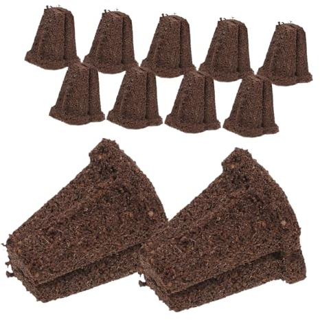 CIYODO Blocs de Semis Hydroponiques en Fibre de Coco 30 Pièces et Tourbe | Trous Préformés, Aération Soignée, Usage en Culture Intérieure et Extérieure, pour Fleurs et Fruits