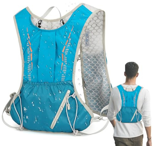 Trinkrucksack, reflektierender Outdoor-Rucksack | leichter Trinkrucksack mit ergonomischem Schultergurt für Wandern, Skifahren, Reisen und Outdoor-Aktivitäten