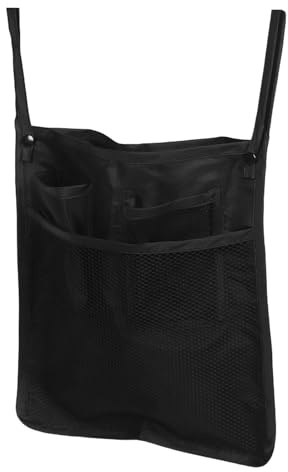 HEMOTON Kinderwagen-organizer-tasche Hängende Aufbewahrungstasche für Buggy Babywanne Korb Seitentasche aus Netzgewebe für Windeln Fläschchen Snacks Einkaufstasche Organizer