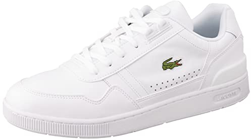 Lacoste T-Clip, Zapatillas Hombre, Wht, 40 EU