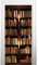 ASLKK Sticker Porte 3D Trompe l'oeil Effect, Livre De Bibliothèque Interieure Papier Peint Peintures Murales Imperméable Amovible Autocollants Auto-Adhésif pour Décoration Mur Papier Peint (95x215cm)