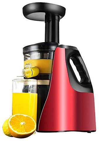 MXXHFC Juicer Slow Juicer Fruits Légumes Extracteur de jus à Basse Vitesse 100% Machine à jus d'origine Rouge