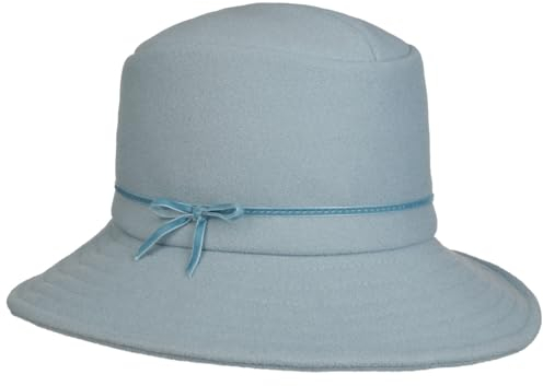 bedacht Landoma Fleecehut Damenhut Stoffhut Damen - Made in Italy Winter Herbst-Winter - One Size türkis