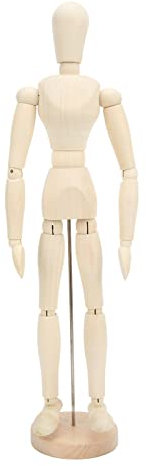 HERCHR Hölzerne Schaufensterpuppe Zum Zeichnen, Manikin Stand Art Schaufensterpuppe Figur Hölzerne Menschliche Schaufensterpuppe Zum Zeichnen Der Menschlichen Figur