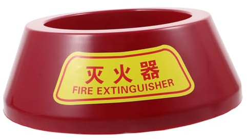 DOITOOL Fire Extinguisher Bracket Base Stand Plastic for Floor Mounting 1PC Powder Extinguisher Holder