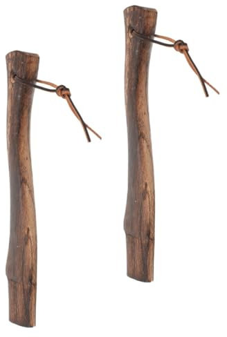 CIYODO 2pièces Lot De Manches Bois Pour Hache Remplacement Pratique Et Facile à Installer