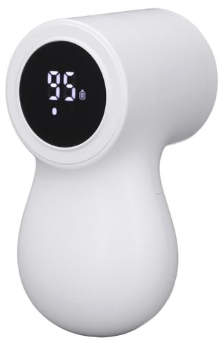 Rasoio Elettrico per Maglioni, Levapelucchi con 3 velocità e Display Digitale, Defuzzer Pelucchi Ricaricabile per Vestiti, Rimozione Rapida Palline di Lanugine, Rasoio per