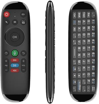 Télécommande multifonction sans fil, clavier et souris, télécommande universelle 2,4 G pour Smart TV, projecteur Android, PC, etc