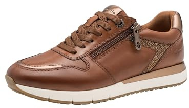 TAMARIS Comfort låga sneakers, konjak, 41 EU, konjak, 41 EU