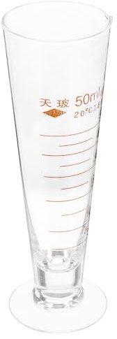 Alipis Vaso Medidor De Vidrio Para Laboratorio Cristalería Química Con Escala Vaso Medidor De Laboratorio Transparente Para Mezclar Líquidos Cocina o Experimentos