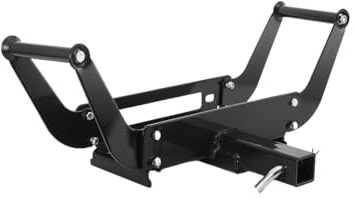 SUDEG Mobile Winch Mount , Foldable Winch Mounting Plate for 2 Hitch Receiver SUV Truck,Winch Fitting: 17,000lbs - 20,000lbs