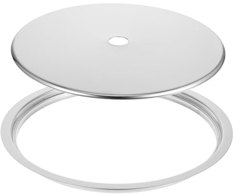 FUNNETOYU Kit Anillo Hundimiento Cocina Inducción Placa Adaptadora Inducción Anillo Mesa Olla Difusor Calor Placa Difusora Cocina Eléctrica Accesorio