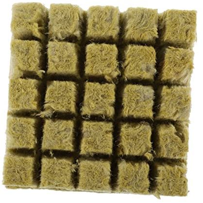 FONDOTIN Blocco Nutritivo per Piante 25 Pezzi, Substrato Senza Terra per Coltivazione Fuori Suolo, Adatto per Ortaggi e Fiori in Vaso su Balcone, Alta permeabilità e Assorbimento Nutrienti