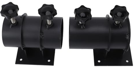 NOENNULL Deck Patio Umbrella Holder Heavy Duty Patio Umbrella Holder Metal Deck Mount Umbrella Stand Outdoor Umbrella Mount Bracket for Deck Railings
