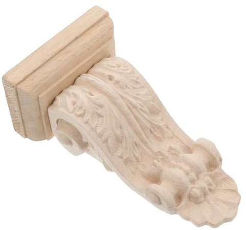 iplusmile Mensola in Decorazione Floreale Romana Mensole da Parete Vintage in Piccola Mensola in Massello per Arredamento Casa e Hotel