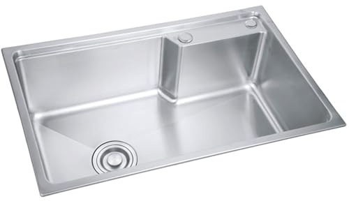 Bassine à Vaisselle étanche en Acier Inoxydable, Multi-usages, pour évier/lavabo/bac à Vaisselle, Noire, à encastrer sous évier de Cuisine, Facile à Nettoyer, caractéristiques performantes,