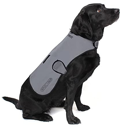 Proviz Sports 100% Reflective High-Vis Waterproof Dog Coat