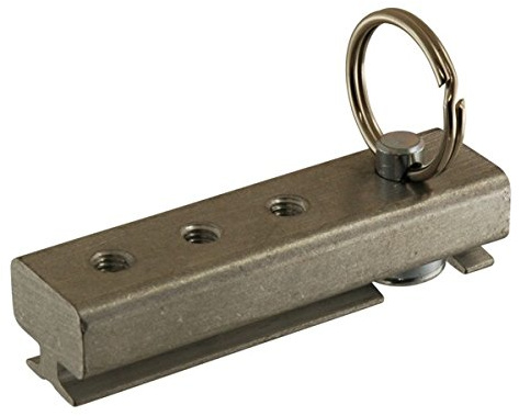 kuriershop Adapter M8 für Airlineschienen, unverlierbar, diebstahlgeschützt, verschiebbar, Kerl 3 x M8 QC für Schränke Regale