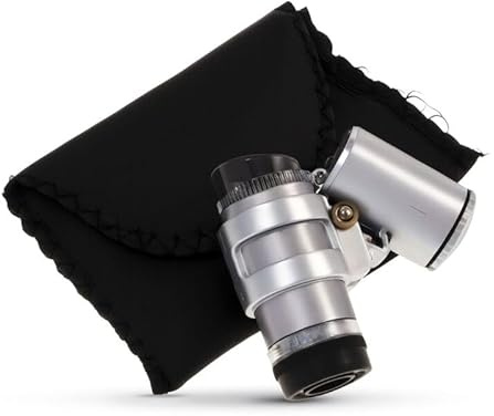Digitalt mikroskop - Pocket Microscope Plant Harvesting Accessories Grow Indoor Mini Microscope Magnifier (60x)