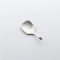 Ice Cream Spoon-Raw Silver