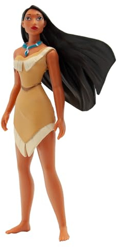 Bullyland 11355 - Spielfigur Pocahontas aus Walt Disney Pocahontas, ca. 10 cm, detailgetreu, ideal als kleines Geschenk für Kinder ab 3 Jahren | Spielzeug Figur, Dekoration, Geschenk für Kinder ab 3 Jahren, detailgetreu, Walt Disney Sammelfigur