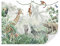 Tapeko - Carta da parati per bambini, fotomurali 260x180 cm, Giungla, tropici, leopardo, giraffa, elefante, zebra, scimmie, bambini fotografica murale per camera da letto, u74709