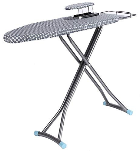 Tabla de Planchar Gris, Tabla de Planchar Grande Gruesa Mesa de Planchar de Metal Plegable con un Clic, Adecuada para la Tienda de Ropa del Centro Comercial, Tablas de Planchar de 1103186 cm