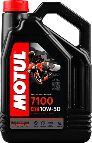 Aceite Lubricante 4T 7100 10W50 4T 4L | + un Exclusivo Libro pdf sobre Motos Escrito por el tudetic Team TUDETIC-PDF-104098
