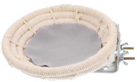 GREENADSCAPE 1stück Handgewebtes Baumwollseil Vogelhaus Atmungsaktives Brutnest Für Vögel Natürlicher Nistplatz Für Heimtiere Praktisches Vogelzubehör Für Zuhause