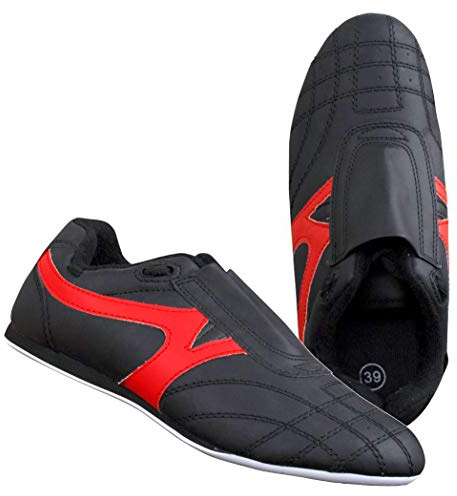 BAY® BUDO-MAX Schuhe Kampfsport schwarz TKD Trainingsschuhe Kampfsportschuhe Kinder Erwachsene