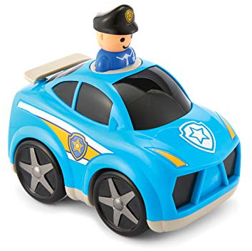 Kidoozie Press ‘n Zoom Police Car - Developmental Activity Toy for Toddlers Ages 12 Months and Older - Great for Fine Motor Skills and Visual Development!