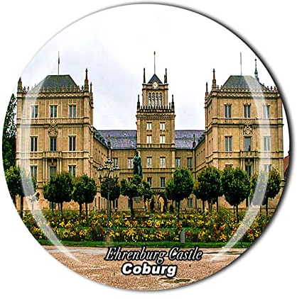 Ehrenburg Schloss Coburg Bayern Deutschland Kühlschrankmagnet Kristall Touristen Souvenir Geschenkkollektion Kühlschrank Magnet Aufkleber