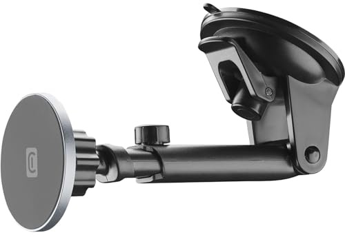 cellularline | Touch mag Suction Cup | Soporte magnético para teléfono Inteligente con Salida de Aire para automóvil Sistema Compatible con iPhone MagSafe