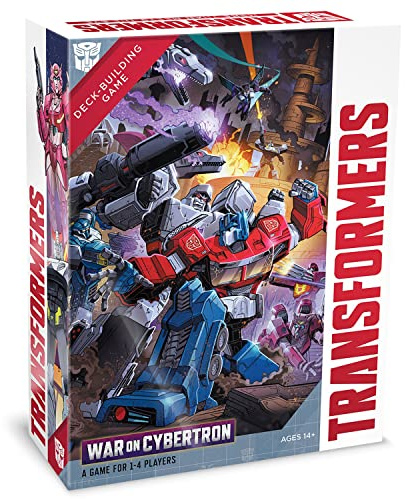 Renegade Game Studios Transformers Deck-Building Game: War On Cybertron | Stand Alone Game & Expansion, Ages 14+, 1-4 Players, 45-90 Min