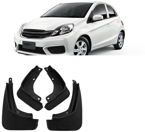 Bqieai 4PCS Auto Vorne Hinten Schmutzfänger, Für BRIO RS 2018 Rad Spritzschutz Kotflügel Staubdicht Schlamm Klappen Car Styling Zubehör