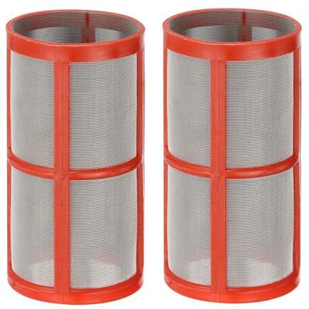 PATIKIL 200 Mesh in-Line Strainer Replacement, 1 Pair Stainless Steel Filter Screen Accessories for Garden Hose Water Pump Pressure Washer
