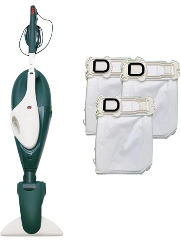 Aspirapolvere Folletto VK135 COME NUOVO - + 2 ANNI di Sacchetti + Profumini, Aspirapolvere 900W Leggero e Potente, 3 Velocità, Sacco 3,5L (2 ANNI GARANZIA POINT FOLLETTOO)