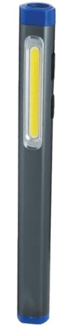 Stylo lumineux d'inspection LED rechargeable avec clip de poche | Stylo LED compact avec clip pour un travail d'inspection précis – Rechargeable et léger pour mécaniciens et techniciens | 23 mm x 18