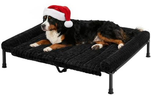 Veehoo Erhöhtes Hundebett Extra Große Hunde,XXL Hundeliege Outdoor Waschbar