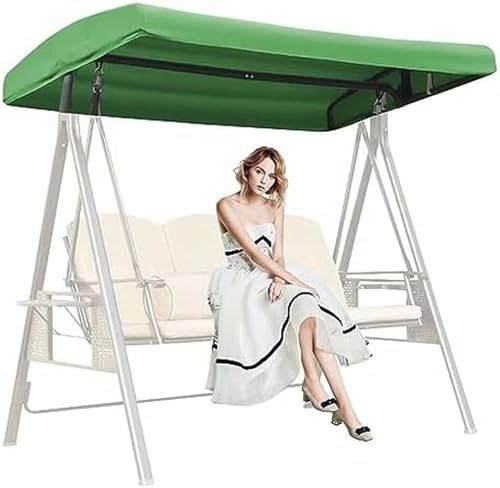 Replacement Canopy for Swing Seat, Sunscreen Patio Swing Canopy Cover, Waterproof Swing Top Cove