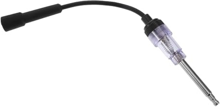 Cabilock 1pezzi Accensione Tester Di Scintilla Tester Di Accensione Due Fori Rilevatore Diagnostico Per Test Della Bobina Di Nero