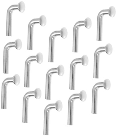 DIKACA 50 Piezas Pasador de Seguridad para Estanterías de Palets Unidades Perno Diseño Resistente para Almacenamiento Pesado Accesorio para Racks Industriales