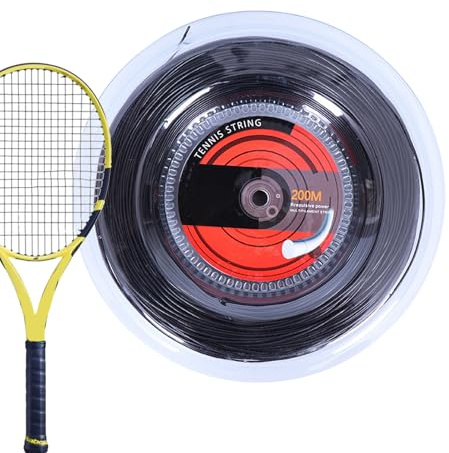 Corda Per Racchetta Da Tennis - Linea Di Battuta In Nylon Premium, Corda Flessibile Calibro 16, 135 Mm, Precisione Di Tiro E Rotazione Migliorati | Attrezzatura Da Allenamento Affidabile Per Allenamen