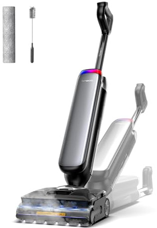 Tineco Floor One S9 Artist Steam Pro - Limpiador de Vapor, Aspirador de Escoba de Vapor inalámbrico