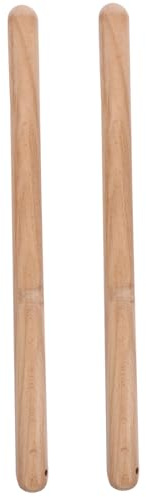 BESPORTBLE Palillos de de Madera para Instrumentos de Percusión Baquetas Duraderas y Cómodas para Ritmo Accesorios Clásicos para Taiko y Música