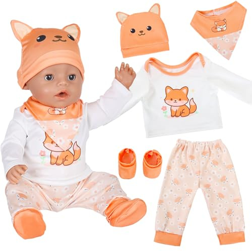 Dockkläder för 30–45 cm babydockor